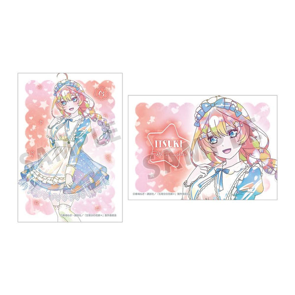 『五等分の花嫁*』描き下ろし 中野五月 星空メイドver. Ani-Art KAWAII label ブロマイド2枚セット