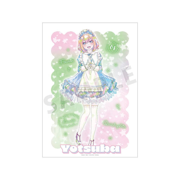 『五等分の花嫁*』描き下ろし 中野四葉 星空メイドver. Ani-Art KAWAII label A3マット加工ポスター