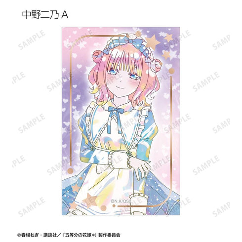 "The Quintessential Quintuplets*" Original Illustration: Starry Sky Maid Ver. Trading Card Set - Ani-Art KAWAII Label Foil-Stamped Card (Sold by the box)