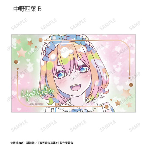 "The Quintessential Quintuplets*" Original Illustration: Starry Sky Maid Ver. Trading Card Set - Ani-Art KAWAII Label Foil-Stamped Card (Sold by the box)