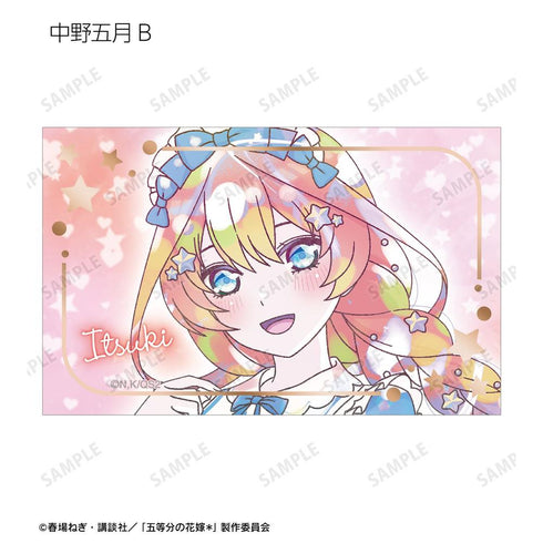 "The Quintessential Quintuplets*" Original Illustration: Starry Sky Maid Ver. Trading Card Set - Ani-Art KAWAII Label Foil-Stamped Card (Sold by the box)