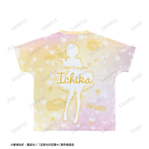 《五等分的新娘*》全新繪製 中野一花 星空女僕版 Ani-Art KAWAII label 全圖案男女通用T恤