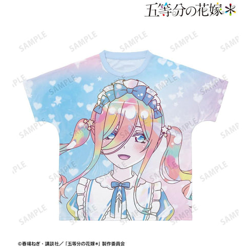 『五等分の花嫁*』描き下ろし 中野三玖 星空メイドver. Ani-Art KAWAII label フルグラフィックTシャツユニセックス