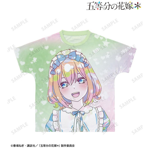 『五等分の花嫁*』描き下ろし 中野四葉 星空メイドver. Ani-Art KAWAII label フルグラフィックTシャツユニセックス