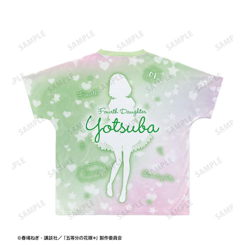 『五等分の花嫁*』描き下ろし 中野四葉 星空メイドver. Ani-Art KAWAII label フルグラフィックTシャツユニセックス