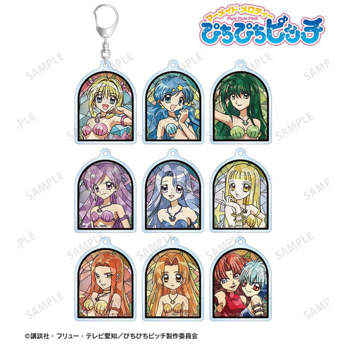 『ぴちぴちピッチ』トレーディング Aure Glass アクリルキーホルダー(単位/BOX)