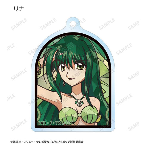 『ぴちぴちピッチ』トレーディング Aure Glass アクリルキーホルダー(単位/BOX)