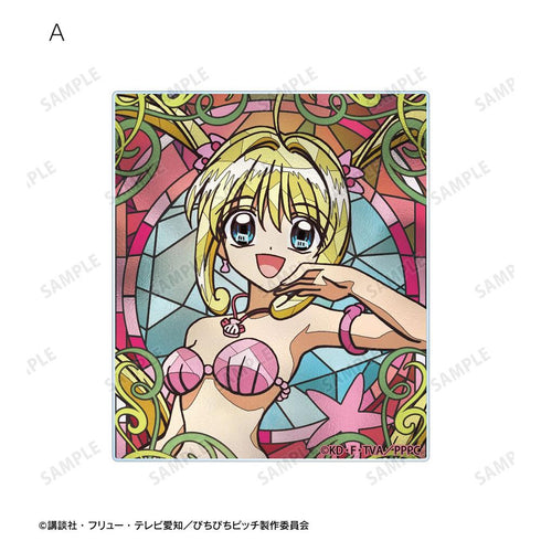 『ぴちぴちピッチ』るちあ Aure Glass アクリルカード2種セット