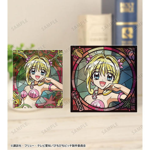 『ぴちぴちピッチ』るちあ Aure Glass アクリルカード2種セット