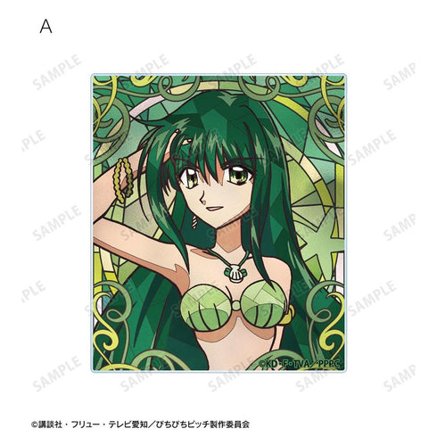 『ぴちぴちピッチ』リナ Aure Glass アクリルカード2種セット