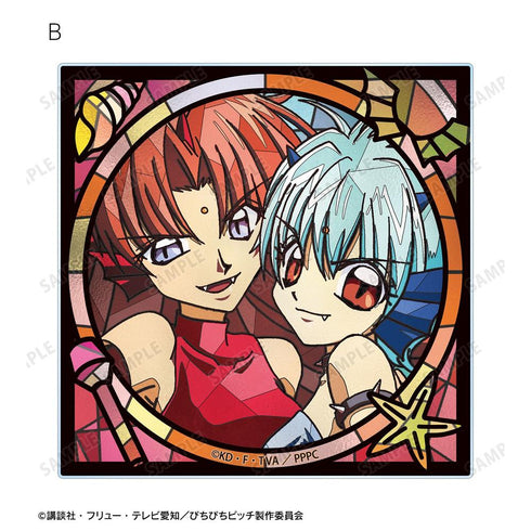 『ぴちぴちピッチ』ブラック・ビューティー・シスターズ Aure Glass アクリルカード2種セット