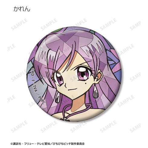 『ぴちぴちピッチ』トレーディング Aure Glass 缶バッジ(単位/BOX)