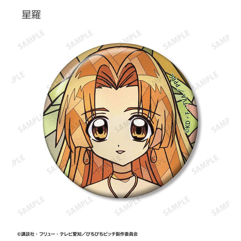 『ぴちぴちピッチ』トレーディング Aure Glass 缶バッジ(単位/BOX)
