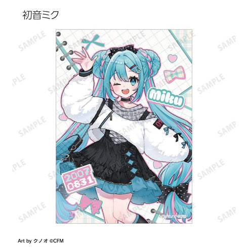 《初音未來》全新繪製 團體照 便服版 Art by 久野尾 寫真卡6張套組【202608再版】