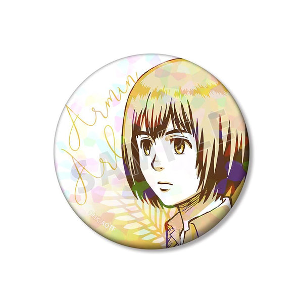 『進撃の巨人』アルミン カラーパレットVer. 75mmホログラム缶バッジ