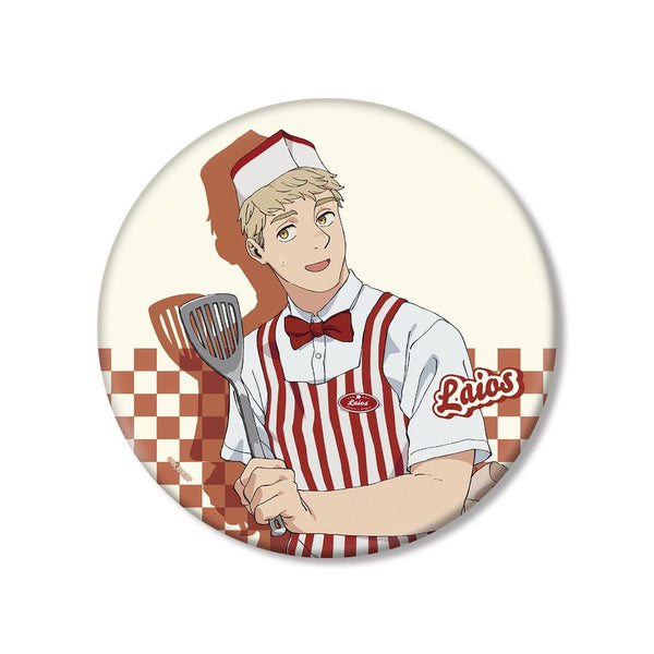 『ダンジョン飯』描き下ろし ライオス アメリカンダイナーver. BIG缶バッジ