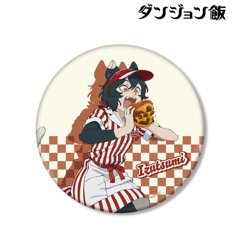 "Dungeon Meal" Original Illustration: Izutsumi American Diner Ver. BIG Pin Badge