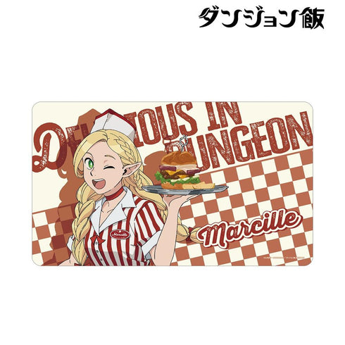 "Dungeon Meal" Original Illustration: Marushiru American Diner Ver. Multi-Purpose Desk Mat