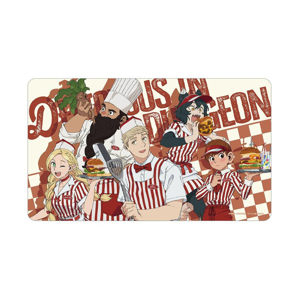 『ダンジョン飯』描き下ろし 集合 アメリカンダイナーver. マルチデスクマット
