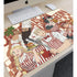 "Dungeon Meal" Original Illustration: Group Shot – American Diner Version Multi-Purpose Desk Mat