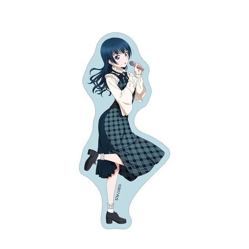 『ラブライブ!サンシャイン!!』描き下ろし 津島善子 チェックワンピース衣装ver. ダイカットステッカー