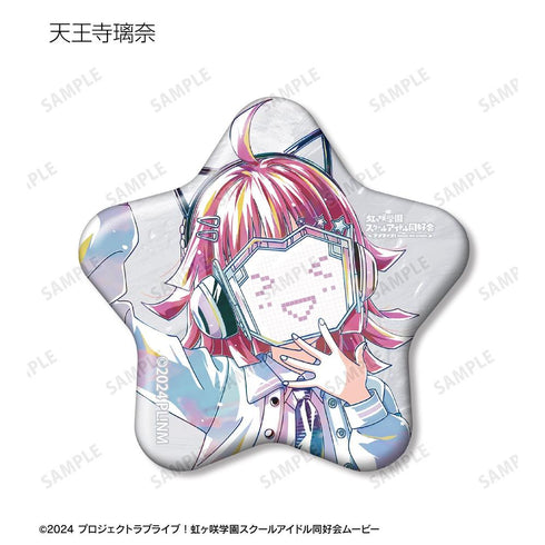 《Love Live! 虹咲学园校园偶像同好会》全新绘制 Miracle STAY TUNE! 收藏卡 Ani-Art 星形徽章(单位/盒)