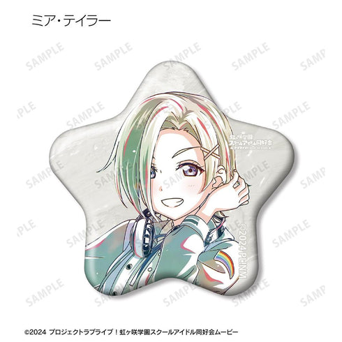 《Love Live! 虹咲学园校园偶像同好会》全新绘制 Miracle STAY TUNE! 收藏卡 Ani-Art 星形徽章(单位/盒)