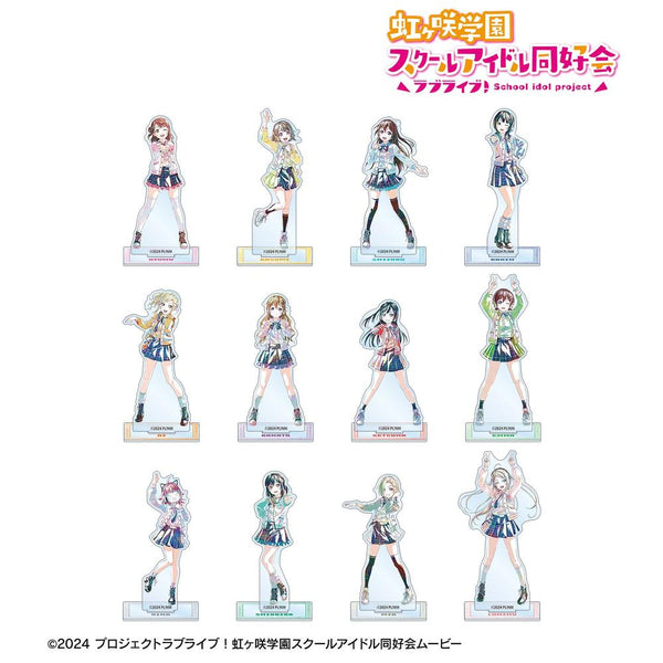 《Love Live! 虹咲学园校园偶像同好会》全新绘制 Miracle STAY TUNE! 收藏卡 Ani-Art 亚克力立牌(单位/盒)