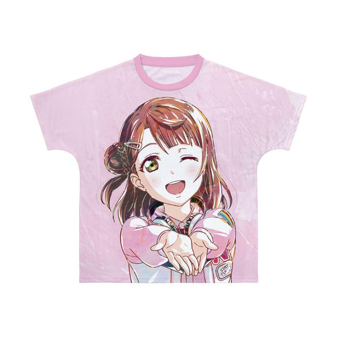 《Love Live! 虹咲学园校园偶像同好会》全新绘制 上原步梦 Miracle STAY TUNE! Ani-Art 全印花T恤(男女通用)