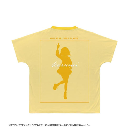 《Love Live! 虹咲学园校园偶像同好会》全新绘制 中须霞 Miracle STAY TUNE! Ani-Art 全幅图案男女通用T恤