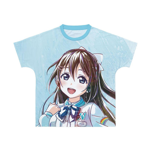 《Love Live! 虹咲学园校园偶像同好会》全新绘制 樱坂静 奇迹 STAY TUNE! Ani-Art 全印花T恤 男女通用款