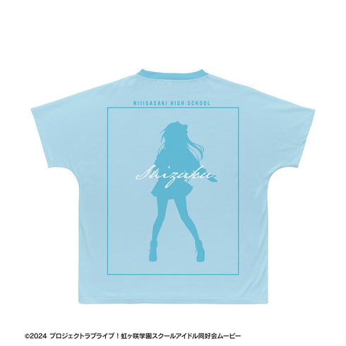 《Love Live! 虹咲学园校园偶像同好会》全新绘制 樱坂静 奇迹 STAY TUNE! Ani-Art 全印花T恤 男女通用款
