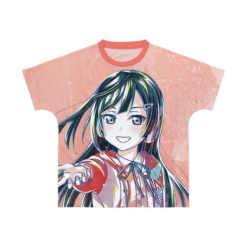 《Love Live! 虹咲学园校园偶像同好会》全新绘制 优木濑菜 Miracle STAY TUNE! Ani-Art 全印花T恤(男女通用)