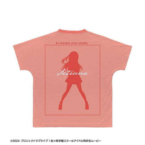 《Love Live! 虹咲学园校园偶像同好会》全新绘制 优木濑菜 Miracle STAY TUNE! Ani-Art 全印花T恤(男女通用)