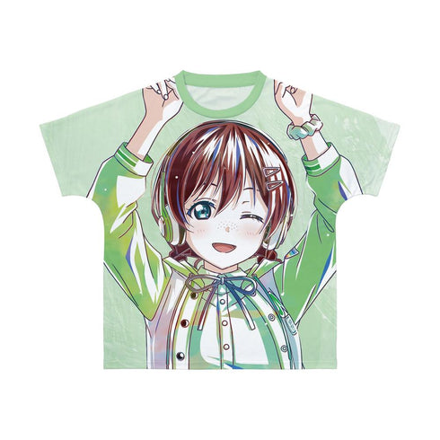 『ラブライブ!虹ヶ咲学園スクールアイドル同好会』描き下ろし エマ・ヴェルデ ミラクル STAY TUNE! Ani-Art フルグラフィックTシャツユニセックス