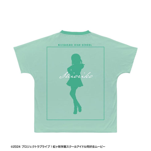 『ラブライブ!虹ヶ咲学園スクールアイドル同好会』描き下ろし 三船栞子 ミラクル STAY TUNE! Ani-Art フルグラフィックTシャツユニセックス