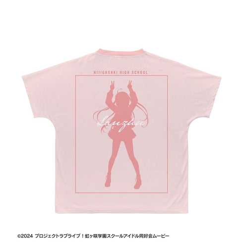 『ラブライブ!虹ヶ咲学園スクールアイドル同好会』描き下ろし 鐘 嵐珠 ミラクル STAY TUNE! Ani-Art フルグラフィックTシャツユニセックス