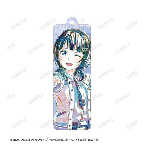 『ラブライブ!虹ヶ咲学園スクールアイドル同好会』描き下ろし 朝香果林 ミラクル STAY TUNE! Ani-Art ホログラムスティックアクリルキーホルダー