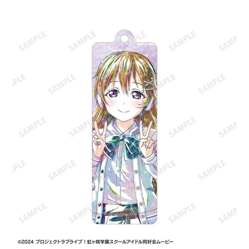 『ラブライブ!虹ヶ咲学園スクールアイドル同好会』描き下ろし 近江彼方 ミラクル STAY TUNE! Ani-Art ホログラムスティックアクリルキーホルダー