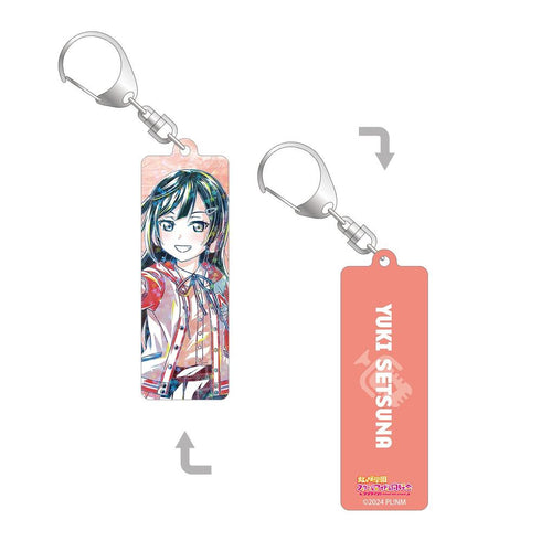 『ラブライブ!虹ヶ咲学園スクールアイドル同好会』描き下ろし 優木せつ菜 ミラクル STAY TUNE! Ani-Art ホログラムスティックアクリルキーホルダー