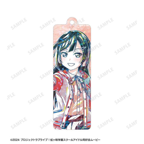 『ラブライブ!虹ヶ咲学園スクールアイドル同好会』描き下ろし 優木せつ菜 ミラクル STAY TUNE! Ani-Art ホログラムスティックアクリルキーホルダー
