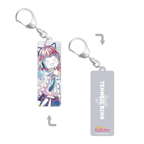 『ラブライブ!虹ヶ咲学園スクールアイドル同好会』描き下ろし 天王寺璃奈 ミラクル STAY TUNE! Ani-Art ホログラムスティックアクリルキーホルダー