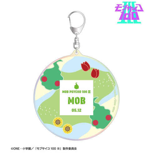 "Mob Psycho 100 III" Shigeo Kageyama Motif A:code Aurora BIG Acrylic Keychain