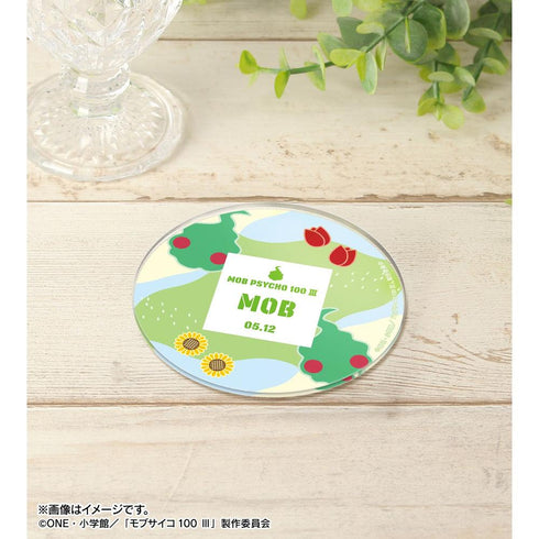 "Mob Psycho 100 III" Shigeo Kageyama Motif A:code Acrylic Coaster