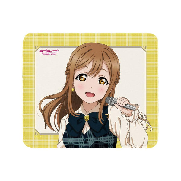 『ラブライブ!サンシャイン!!』描き下ろし 国木田花丸 チェックワンピース衣装ver. マウスパッド