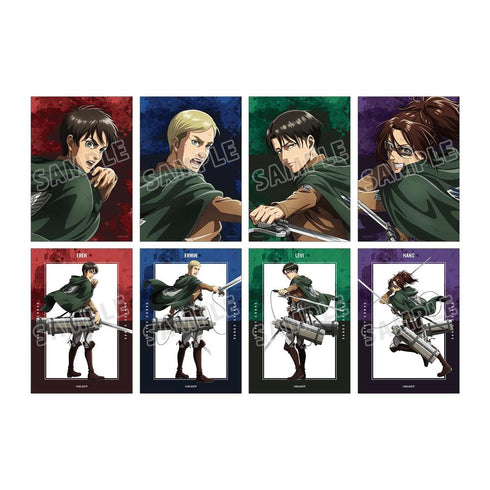 『進撃の巨人』描き下ろし 戦う背中ver. 第2弾 トレーディングブロマイド(単位/BOX)【202608再販】