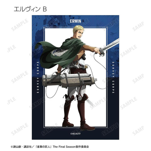 『進撃の巨人』描き下ろし 戦う背中ver. 第2弾 トレーディングブロマイド(単位/BOX)【202608再販】