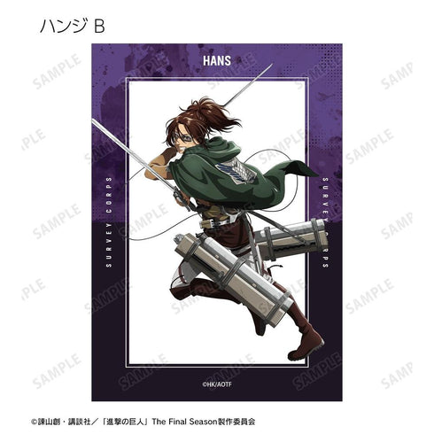 『進撃の巨人』描き下ろし 戦う背中ver. 第2弾 トレーディングブロマイド(単位/BOX)【202608再販】