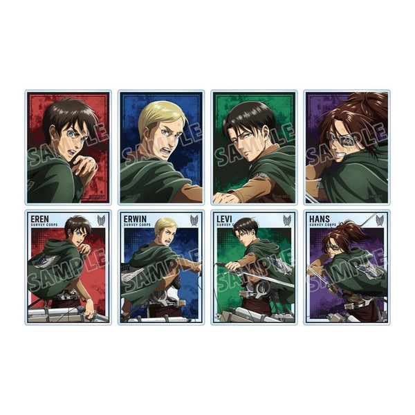 『進撃の巨人』描き下ろし 戦う背中ver. 第2弾 トレーディングアクリルカード(単位/BOX)【202608再販】