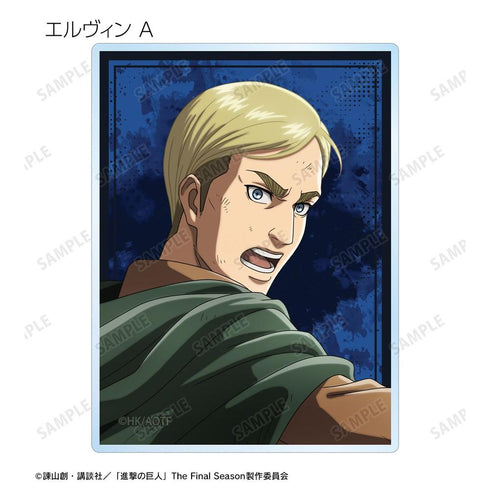『進撃の巨人』描き下ろし 戦う背中ver. 第2弾 トレーディングアクリルカード(単位/BOX)【202608再販】